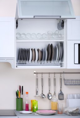 Mutfak temiz dishware