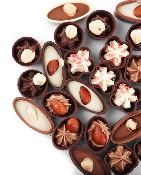 Pyszne słodycze czekolada — Zdjęcie stockowe