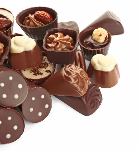 Ανάμικτες σοκολάτα καραμέλες — Φωτογραφία Αρχείου