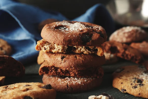 Chocoladekoekjes — Stockfoto