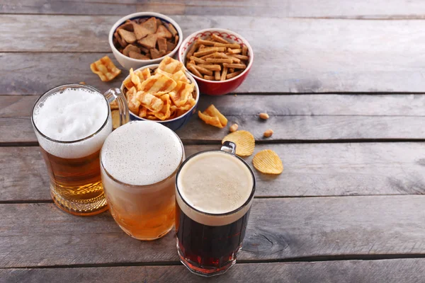 Vários tipos de cerveja — Fotografia de Stock