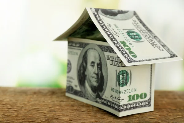 Money house, close up — Stock Photo, Image