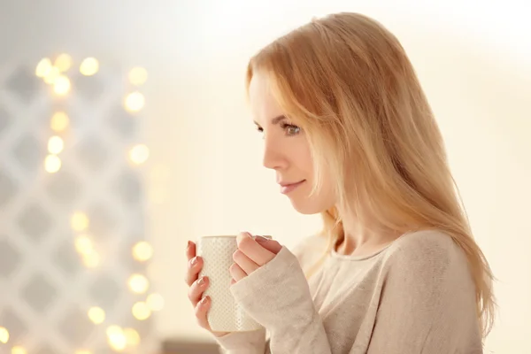 Girl wearing white shirt — Stock Photo, Image