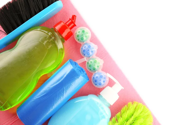 Zestaw do czyszczenia narzędzi i produktów — Zdjęcie stockowe