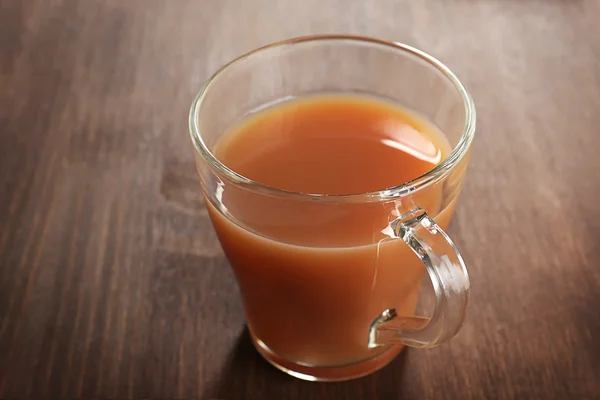 Чай з молоком — стокове фото
