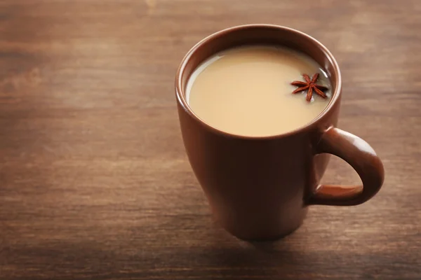 Tè al latte con anice — Foto Stock