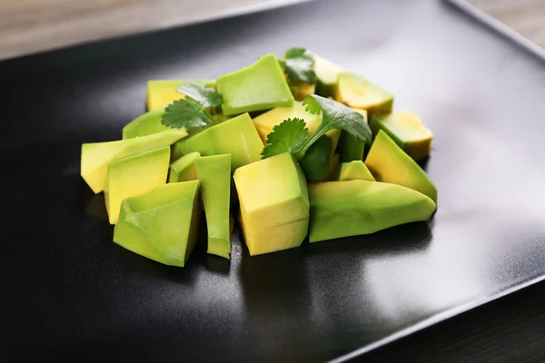 Frisch gewürfelte Avocado — Stockfoto