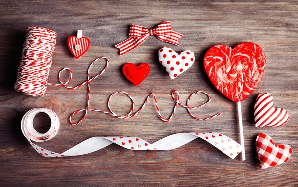 Valentine concept achtergrond — Stockfoto