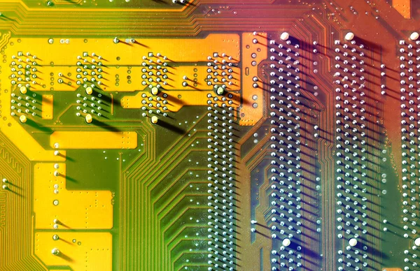 Elektronische circuit bord — Stockfoto