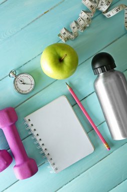 Atlet ekipman defter ile ayarla  