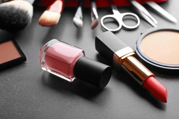 Dekorative Kosmetik-Accessoires — Stockfoto