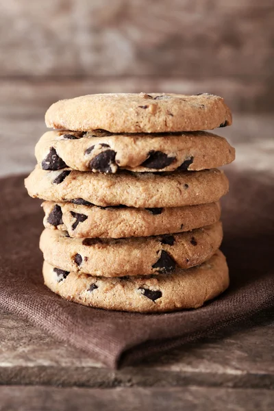 Galletas con chips de chocolate — Foto de Stock