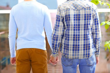 İki eşcinseller elele 