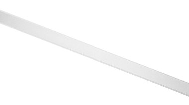 Beyaz izole düz şerit