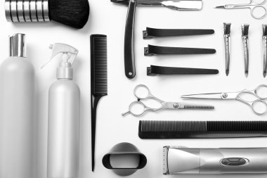 Kuaför araçları ile ayarla