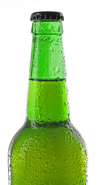 Fles van vers bier — Stockfoto