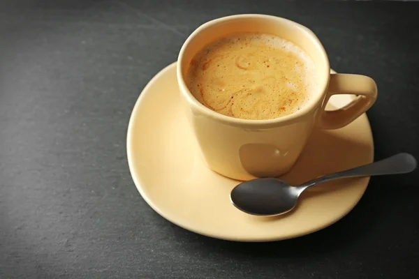 Secangkir kopi abu-abu — Stok Foto