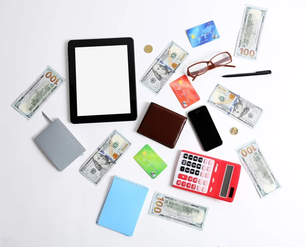 Businessman accessories on table — Stock Photo, Image