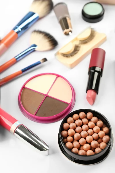 Decorative cosmetics  accessories — Stock Photo, Image