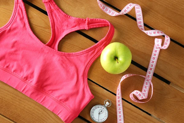 Set de deportistas con ropa femenina — Foto de Stock