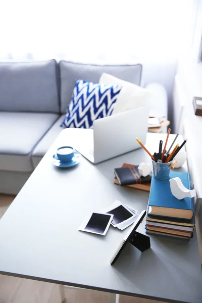 Modern interior. Comfortable workplace. — Stock Photo, Image