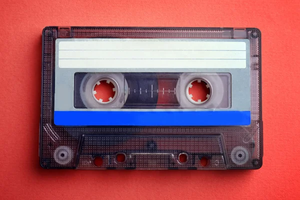 Alte Audiokassette — Stockfoto