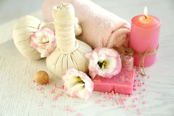 Composition of spa treatment — Stock Photo, Image