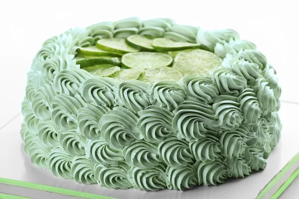 Большой лаймовый торт — стоковое фото
