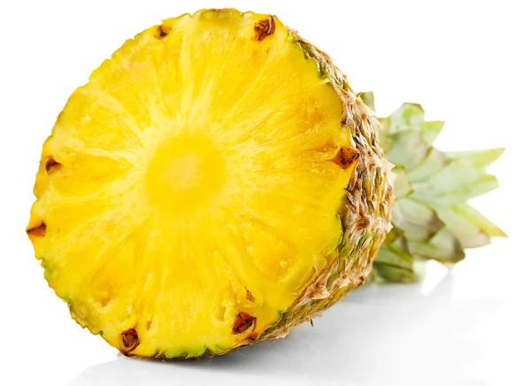 Pineapple slice isolated — Stock Photo, Image