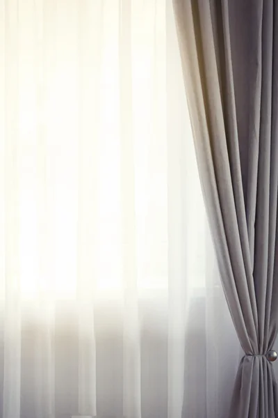 Curtain on the window — Stock Photo, Image