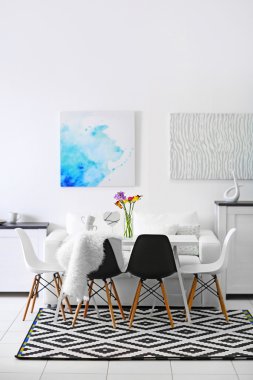 Güzel konforlu modern iç