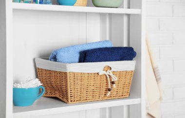 Banyo havlu ile ayarla