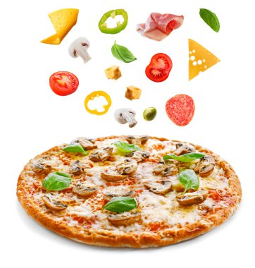 sebzeler lezzetli pizza 