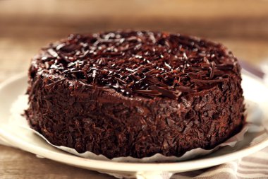Lezzetli çikolatalı pasta 