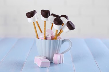 Çikolata ile lezzetli şekerleme