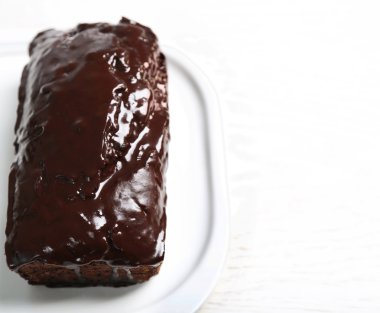 Kremalı çikolatalı pasta. 