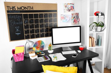 Çalışma alanı ile modern bilgisayar