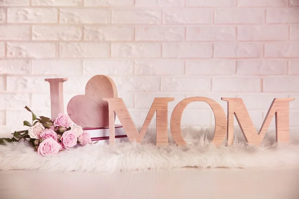 I love mom — Stock Photo, Image