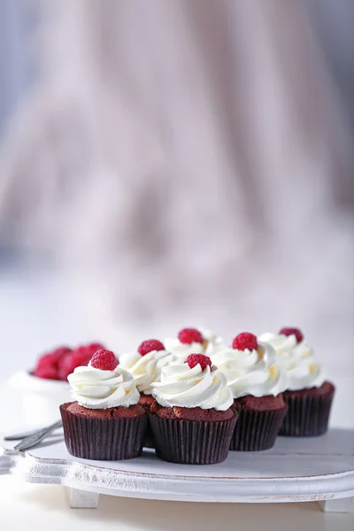 Mooie chocolade cupcakes — Stockfoto