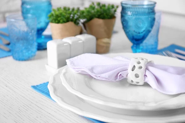 Beautiful table setting — Stock Photo, Image