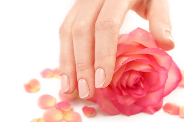 Woman hands, close up — Stock Photo, Image