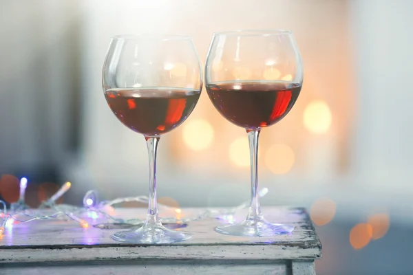 两杯红酒 — 图库照片