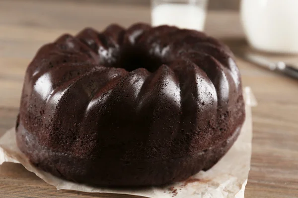 Schokoladen-Muffin-Kuchen — Stockfoto