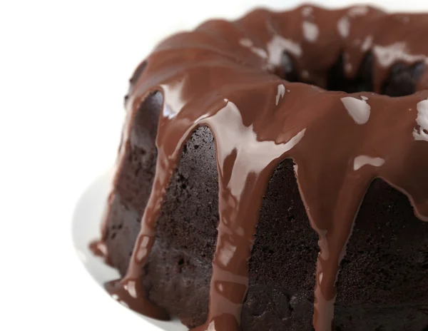 Ring chocolate cake — Stock Photo, Image