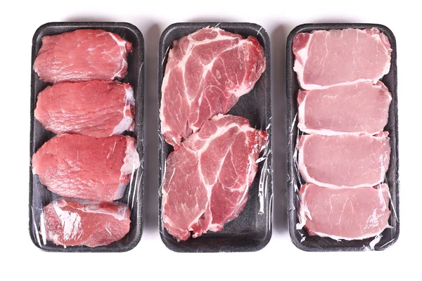 Мясо свинины и говядины — стоковое фото