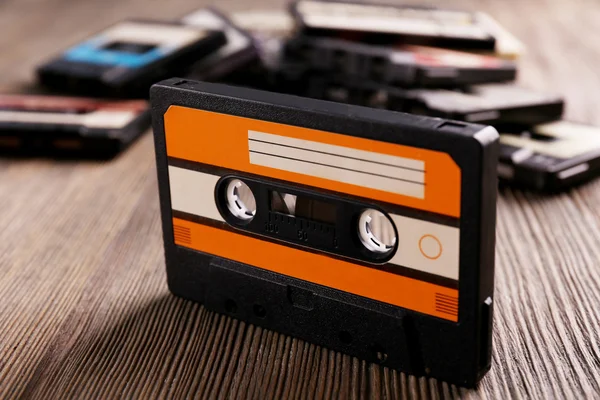 Antiguo cassette de audio — Foto de Stock