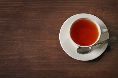 Masada bir fincan çay.