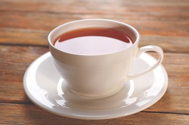 Masada bir fincan çay.