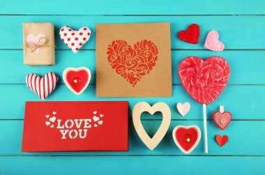 Sevgililer Günü konsepti.