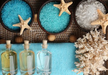 Spa kompozisyonu ahşap 